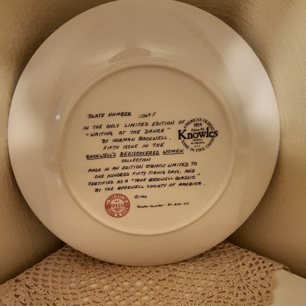 "Waiting at the Dance" by Norman Rockwell - Picture 2 of 5